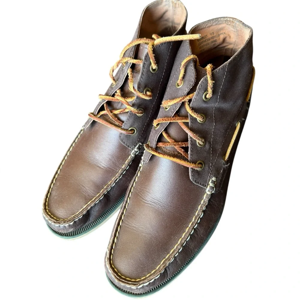 Polo by Ralph Lauren Men's Brawley lace up ankle boot size 11